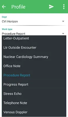 Winscribe MD android App screenshot 3